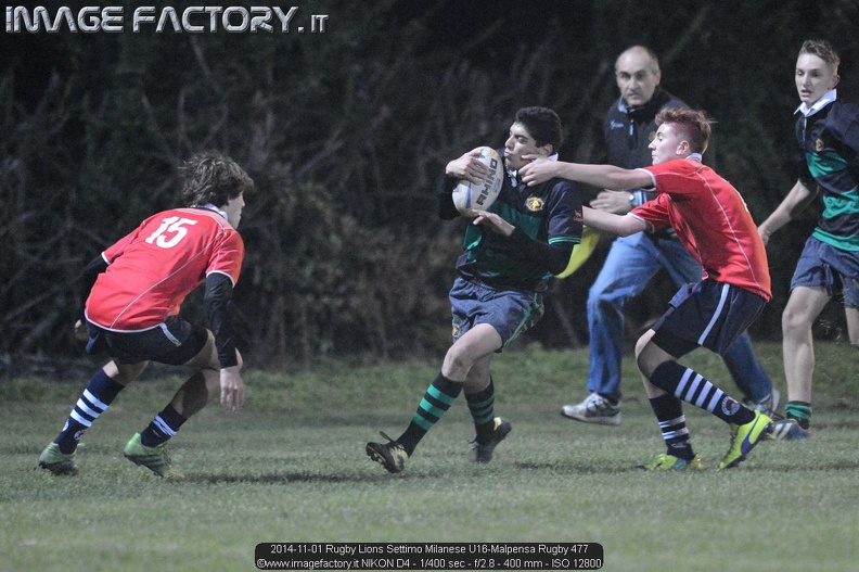 2014-11-01 Rugby Lions Settimo Milanese U16-Malpensa Rugby 477.jpg